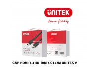 CÁP HDMI V1.4 4K &3D HIỆU UNITEK YC142M - DÀI 10M